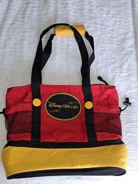 Vintage Disney Floral & Gifts Carry & Cooler Shoulder Mickey Mouse Pants Bag